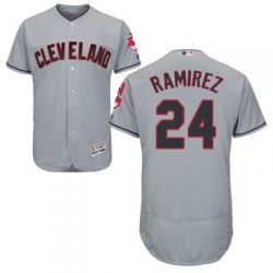 Cheap Michael Bourn Indians Jersey From China Grey 2016 FLEXBASE #24 in Men Women Youth Size