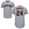 Cheap Michael Bourn Indians Jersey From China Grey 2016 FLEXBASE #24 in Men Women Youth Size