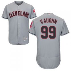 Cheap Ricky Vaughn Indians Jersey From China Grey 2016 FLEXBASE #99 in Men Women Youth Size
