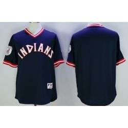 Cheap Indians Jersey From China Navy 1976 throwback Blank in Men Women Youth Size