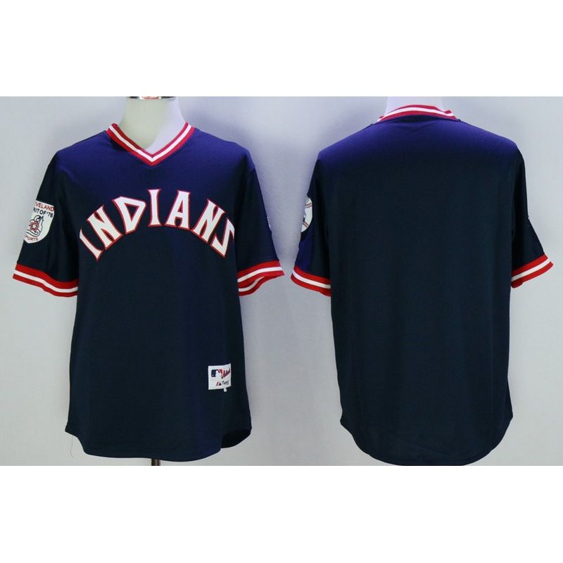 Cheap Indians Jersey From China Navy 1976 throwback Blank in Men Women Youth Size Cheap Indians Jersey From China Navy 1976 throwback Blank in Men Women Youth Size