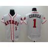 Cheap Rookie Correa Astros Jersey From China White Fashion Stars & Stripes 2016 FLEXBASE #1 in Men Women Youth Size