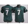 Cheap Michael Vick Eagles Youth Jersey #7 Green From China