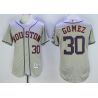 Cheap Carlos Gomez Astros Jersey From China Grey 2016 FLEXBASE #30 in Men Women Youth Size