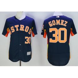 Cheap Carlos Gomez Astros Jersey From China Navy 2016 FLEXBASE #30 in Men Women Youth Size