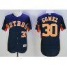 Cheap Carlos Gomez Astros Jersey From China Navy 2016 FLEXBASE #30 in Men Women Youth Size