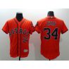 Cheap Nolan Ryan Astros Jersey From China Orange 2016 FLEXBASE #34 in Men Women Youth Size