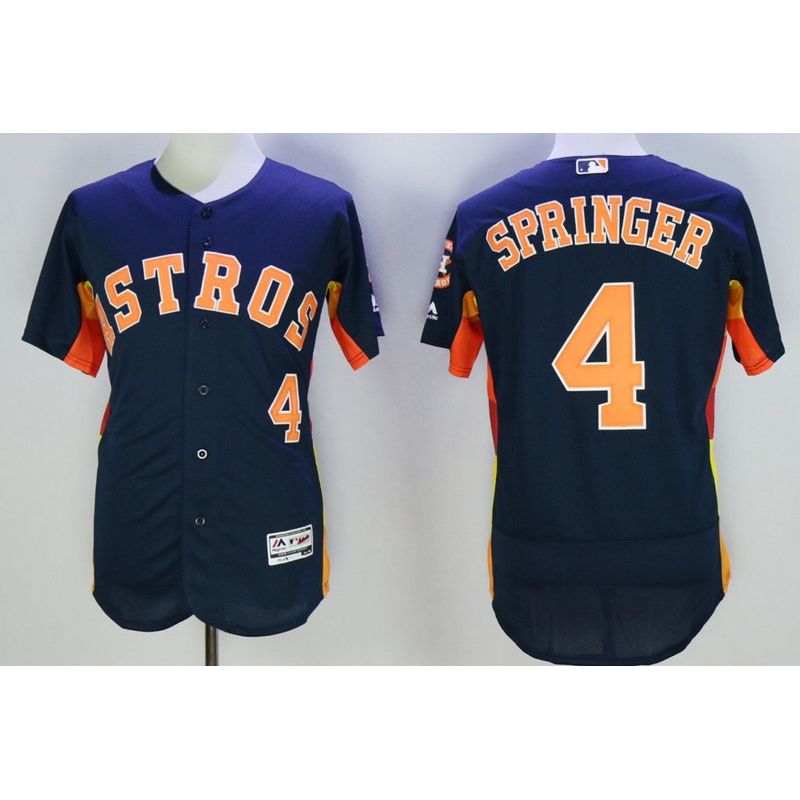 Cheap George Springer Astros Jersey From China Navy 2016 FLEXBASE #4 in Men Women Youth Size Cheap George Springer Astros Jersey From China Navy 2016 FLEXBASE #4 in Men Women Youth Size