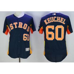 Cheap Dallas Keuchel Astros Jersey From China Navy 2016 FLEXBASE #60 in Men Women Youth Size