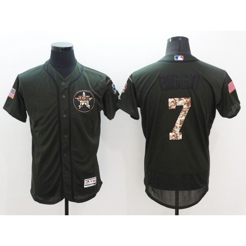 Cheap Craig Biggio Astros Jersey From China Olive Salute To Service 2016 FLEXBASE #7 in Men Women Youth Size Cheap Craig Biggio Astros Jersey From China Olive Salute To Service 2016 FLEXBASE #7 in Men Women Youth Size