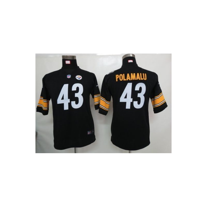 Cheap Troy Polamalu Steelers Youth Jersey #43 Black From China Cheap Troy Polamalu Steelers Youth Jersey #43 Black From China