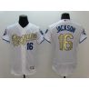 Cheap Bo Jackson Royals Jersey From China White 2016 Champion 2016 FLEXBASE #16 in Men Women Youth Size