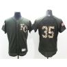 Cheap Eric Hosmer Royals Jersey From China Olive Salute To Service 2016 FLEXBASE #35 in Men Women Youth Size
