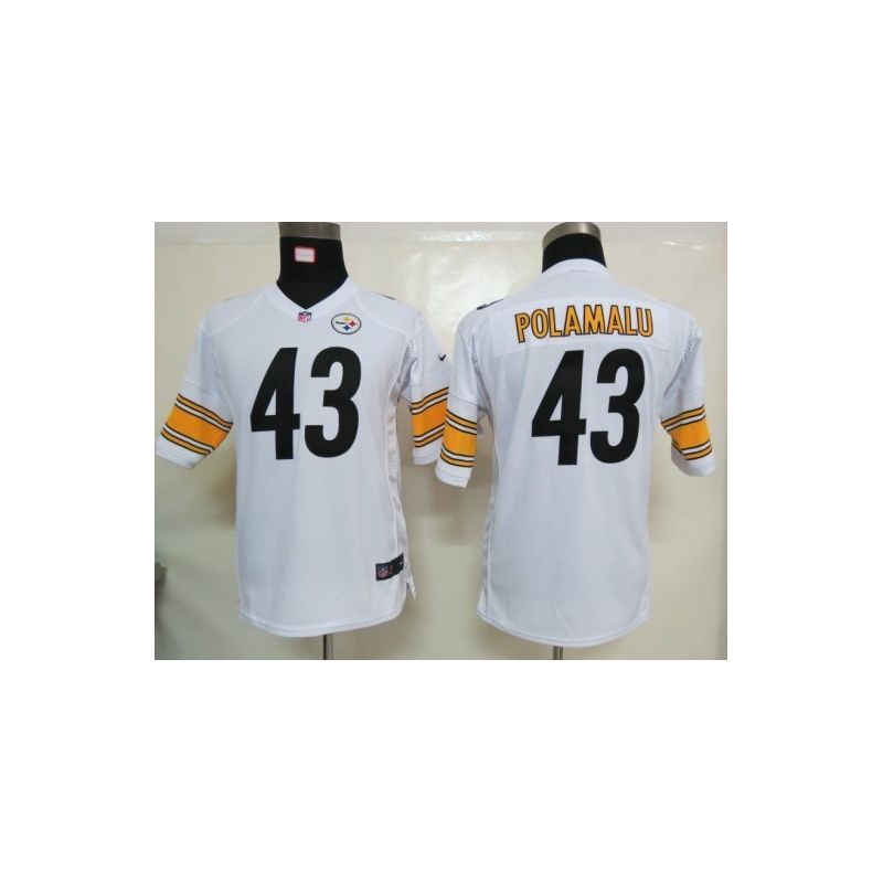 Cheap Troy Polamalu Steelers Youth Jersey #43 White From China Cheap Troy Polamalu Steelers Youth Jersey #43 White From China