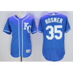 Cheap Eric Hosmer Royals Jersey From China Royal Blue 2016 FLEXBASE #35 in Men Women Youth Size