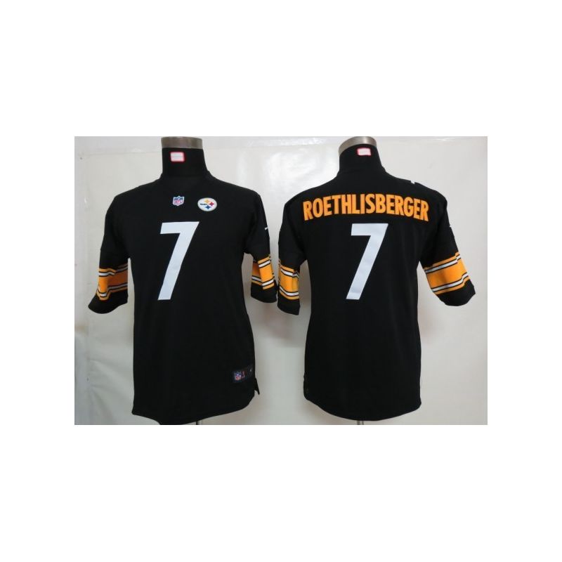 Cheap Ben Roethlisberger Steelers Youth Jersey #7 Black From China Cheap Ben Roethlisberger Steelers Youth Jersey #7 Black From China