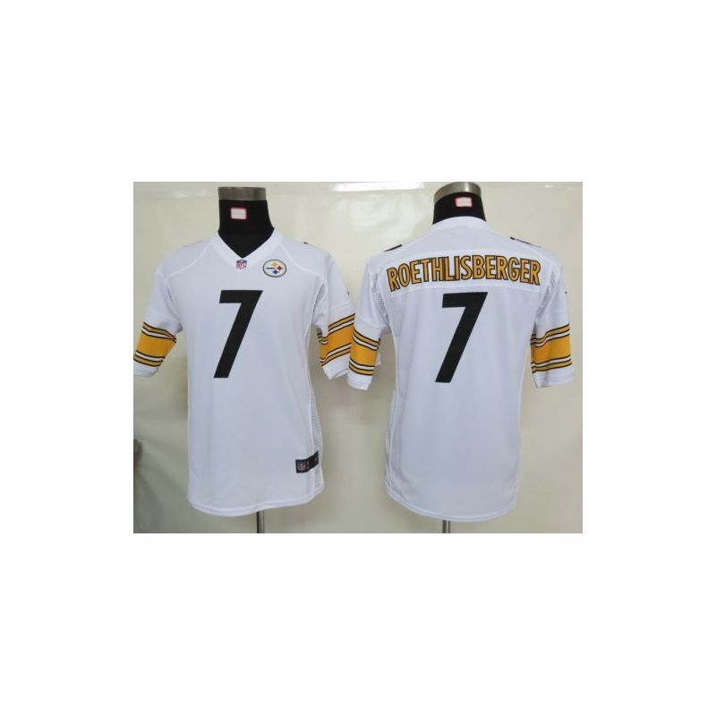 Cheap Ben Roethlisberger Steelers Youth Jersey #7 White From China Cheap Ben Roethlisberger Steelers Youth Jersey #7 White From China