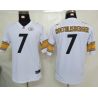 Cheap Ben Roethlisberger Steelers Youth Jersey #7 White From China