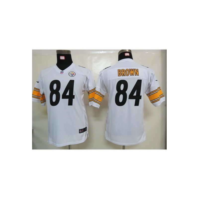 Cheap Antonio Brown Steelers Youth Jersey #84 White From China Cheap Antonio Brown Steelers Youth Jersey #84 White From China