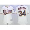 Cheap Kirby Puckett Twins Jersey From China White 2016 FLEXBASE #34 in Men Women Youth Size