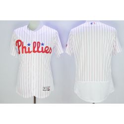 Cheap Phillies Jersey From China White Blank 2016 FLEXBASE in Men Women Youth Size