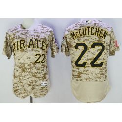 Cheap Andrew McCutchen Pirates Jersey From China Camo 2016 FLEXBASE #22 in Men Women Youth Size