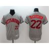 Cheap Andrew McCutchen Pirates Jersey From China Grey Fashion Stars & Stripes 2016 FLEXBASE #22 in Men Women Youth Size