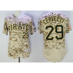 Cheap Francisco Cervelli Pirates Jersey From China Camo 2016 FLEXBASE #29 in Men Women Youth Size