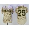 Cheap Francisco Cervelli Pirates Jersey From China Camo 2016 FLEXBASE #29 in Men Women Youth Size