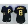 Cheap Willie Stargell Pirates Jersey From China Black 2016 FLEXBASE #8 in Men Women Youth Size
