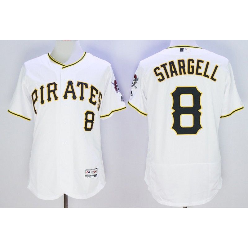 Cheap Willie Stargell Pirates Jersey From China White 2016 FLEXBASE #8 in Men Women Youth Size Cheap Willie Stargell Pirates Jersey From China White 2016 FLEXBASE #8 in Men Women Youth Size