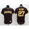 Cheap Matt Kemp Padres Jersey From China Brown 2016 FLEXBASE #27 in Men Women Youth Size