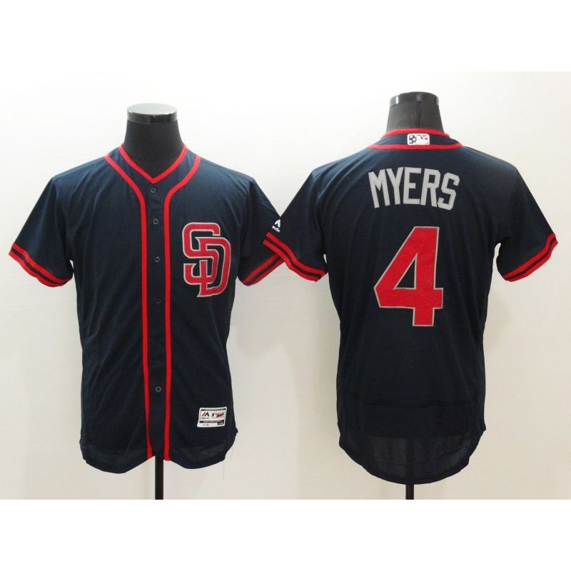 Cheap Wil Myers Padres Jersey From China Navy Fashion Stars & Stripes 2016 FLEXBASE #4 in Men Women Youth Size