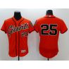 Cheap Barry Bonds Giants Jersey From China Orange 2016 FLEXBASE #25 in Men Women Youth Size