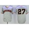 Cheap Juan Marichal Giants Jersey From China HEMP Grey 1962 throwback #27 in Men Women Youth Size