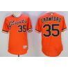 Cheap Brandon Crawford Giants Jersey From China Orange 1978 turn back the clock 2016 FLEXBASE #35 in Men Women Youth Size