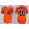 Cheap Madison Bumgarner Giants Jersey From China Orange 1978 turn back the clock 2016 FLEXBASE #40 in Men Women Youth Size