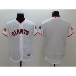 Cheap Giants Jersey From China White Fashion Stars & Stripes Blank 2016 FLEXBASE in Men Women Youth Size