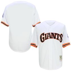 Cheap Giants Jersey From China White throwback Blank 2016 FLEXBASE in Men Women Youth Size