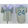 Cheap Ken Griffey Jr Mariners Jersey From China Grey 2016 hall of fame #24 in Men Women Youth Size