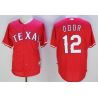 Cheap Rougned Odor Rangers Jersey From China Red #12 in Men Women Youth Size