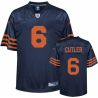 Cheap Jay Cutler Bears Jersey #6 Navy Orange number From China