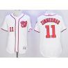 Cheap Ryan Zimmerman Nationals Jersey From China White 2016 FLEXBASE #11 in Men Women Youth Size