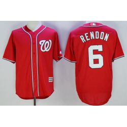 Cheap Anthony Rendon Nationals Jersey From China Red #6 in Men Women Youth Size