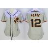 Cheap Joe Panik Giants Women Jersey From China Grey SF #12