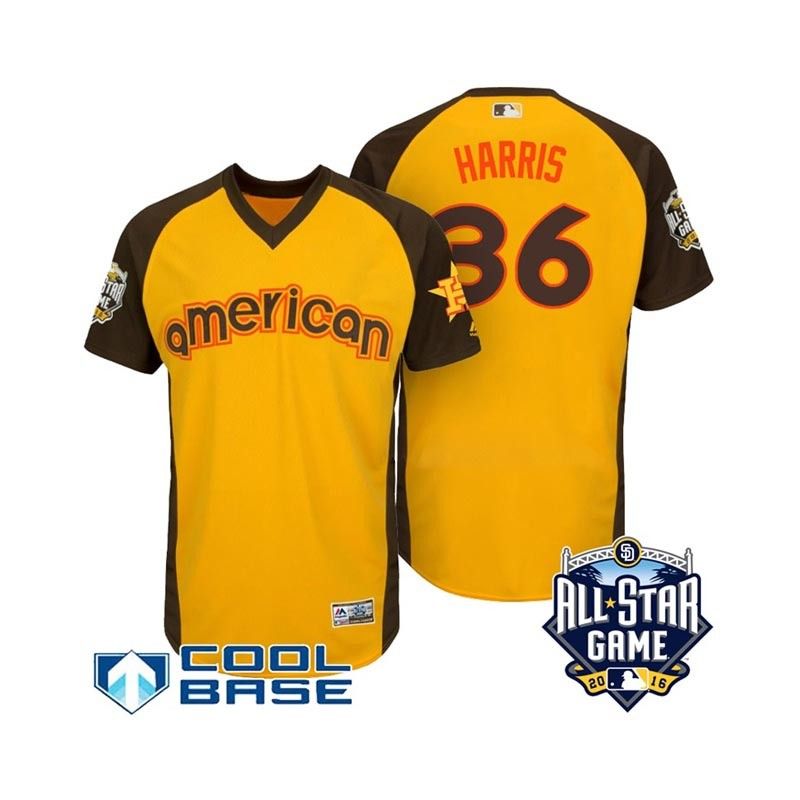 Cheap Will Harris Astros Jersey From China Yellow 2016 ALL STAR #36 in Men Women Youth Size Cheap Will Harris Astros Jersey From China Yellow 2016 ALL STAR #36 in Men Women Youth Size