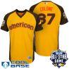 Cheap Alex Colome Rays Jersey From China Yellow 2016 ALL STAR #37 in Men Women Youth Size