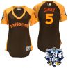 Cheap Corey Seager Dodgers Jersey From China Brown 2016 ALL STAR #5 in Men Women Youth Size