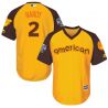 Cheap J J Hardy Orioles Jersey From China Yellow 2016 ALL STAR #2 in Men Women Youth Size