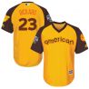 Cheap Joey Rickard Orioles Jersey From China Yellow 2016 ALL STAR #23 in Men Women Youth Size